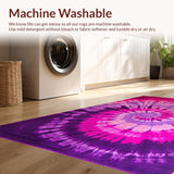 Charming Pink Purple Abstract Blend(Pink)