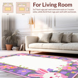 Playful Pastel Garden Motif(Pink)