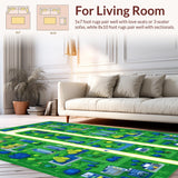 Fun Multicolored Educational Activity Mat(Green)