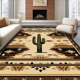 Vintage Cowboy Desert Scene(Beige)