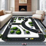 Ultra Soft Area Rug, Non Slip, Stain Resistant, Washable Area Rugs for Living Room, Bedroom, Car Rug for Nursery Room(Gray)
