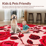 Feminine Cozy Circular(Red)