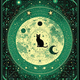 Enchanting Abstract Cosmic Theme(Green)