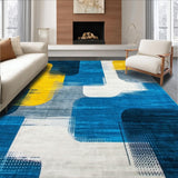 Contemporary Fluid Art Design(Blue)