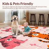 Delightful Kawaii Tiger Visual Appeal(Pink)