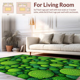 Charming Botanical Patterned Accent(Green)