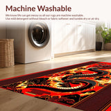 Bold Mythological Art Composition(Red)