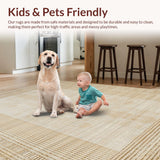 Contemporary Brown Trellis Look(Beige)