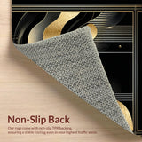 Glamorous Modern Textured Design(Black)