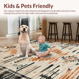 Chic Southwestern Distressed Style(Beige)