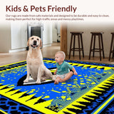 Artful Ogee with Blue Tones(Blue)