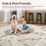 Faded Creamy Artful Composition(Beige)