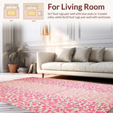 Cozy Earthy Safari Print Charm(Pink)