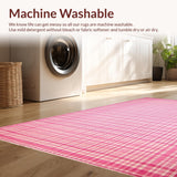 Elegant Symmetrical Tiled Composition(Pink)