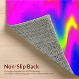 Bold Fluid Expressionist Motif(Blue)