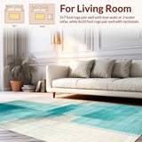 Dynamic Aqua and Ivory Fusion Style(Blue)