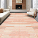 Cozy Earthy Textured Diamond Design(Pink)