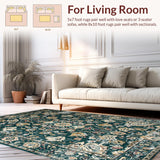 Elegant Dark Green Geometric Harmony(Green)