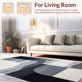 Chic Abstract Linear Geometry(Gray)