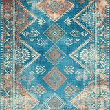 Transitional Distressed Diamond Style(Blue)