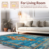 Dynamic Southwestern Color Fusion(Blue)