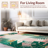 Lush Jungle Inspired Artistic Touch(Pink)