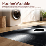 Contemporary Optical Illusion Motif(Black)