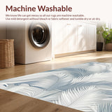 Ultra Soft Area Rug, Non Slip, Stain Resistant, Washable Area Rugs for Living Room, Bedroom, Double-Sided Outdoor Picnic Deck Carpet(Gray)