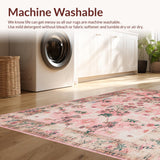 Charming Pastel Botanical Motif(Pink)