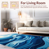 Contemporary Beachy Textural Vibe(Blue)