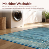 Chic Vintage Diamond Patterned Enchantment(Blue)