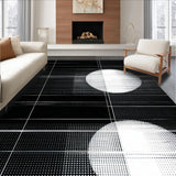 Contemporary Cozy Fluffy Design(Black)