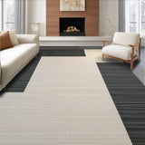 Chic Solid Color Shag Design(Beige)