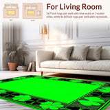 Contemporary Clover Artistry(Green)