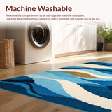 Lively Coastal Splash Visual(Blue)