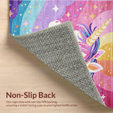 Whimsical Rainbow Shag Appeal(Pink)