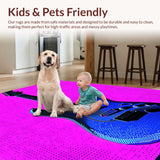 Eclectic Colorful Abstract Artwork(Pink)