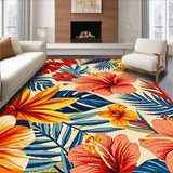 Lively Earthy Floral Composition(Red)