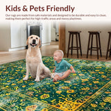 Modern Abstract Floral Arrangement(Green)