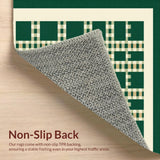 Lush Textured Checkerboard Aesthetic(Green)