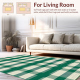 Inviting Rustic Patterned Ensemble(Green)