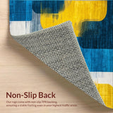 Contemporary Fluid Art Design(Blue)