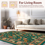 Stylish Textured Coastal Motif(Green)