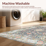 Rustic Distressed Garden Motif(Gray)
