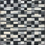 Elegant Graphic Lattice Arrangement(Black)
