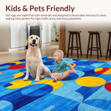 Bright Abstract Circular Arrangement(Blue)