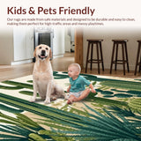 Earthy Tones Square Decor(Green)