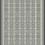 Elegant Monochrome Tiled Arrangement(Black)