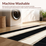 Vibrant Eclectic Horizontal Lines(Beige)