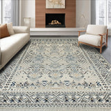 Rustic Toned Lattice Motif(Beige)